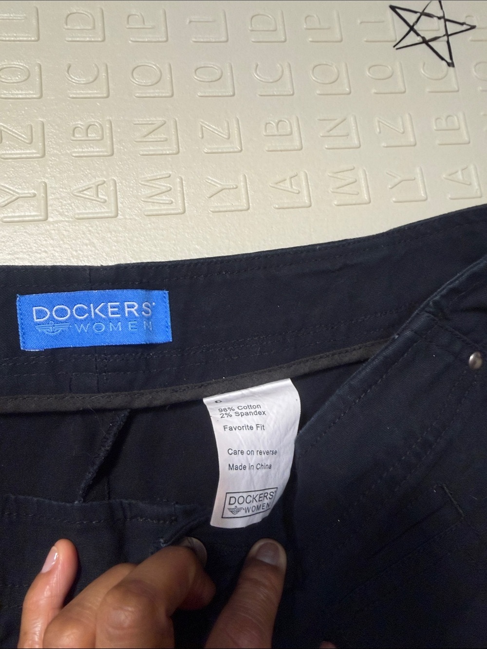 Dockers Women's Navy Blue Skort - Picture 3 of 4